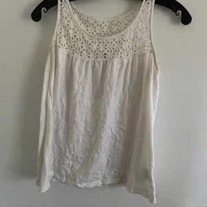 White tank top